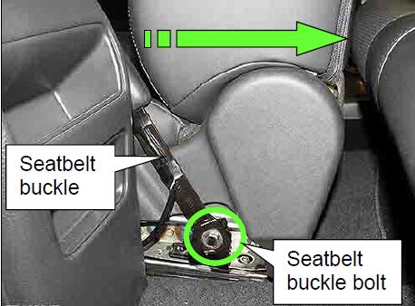 How-to-Install-Seatbelt-Buckle-Bracket-for-Nissan-Sentra-2013-4
