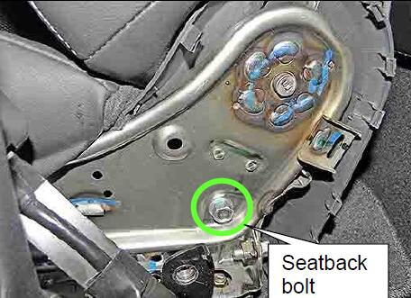 How-to-Install-Seatbelt-Buckle-Bracket-for-Nissan-Sentra-2013-6