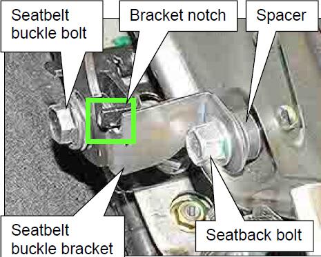 How-to-Install-Seatbelt-Buckle-Bracket-for-Nissan-Sentra-2013-9