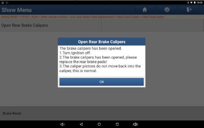 Launch-X431-Audi-A7-2012-Brake-PAD-Replacement-Programming-12