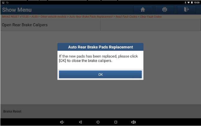 Launch-X431-Audi-A7-2012-Brake-PAD-Replacement-Programming-13