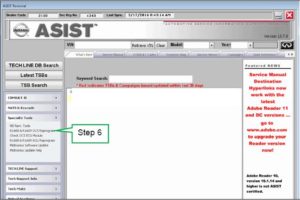Nissan Sentra OCS Control Unit Reprogram by ASIST - Auto Repair ...