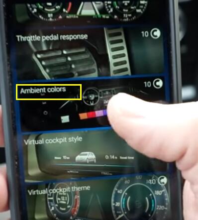 OBDeleven-Ambient-Light-Coding-for-VW-Golf-R-5