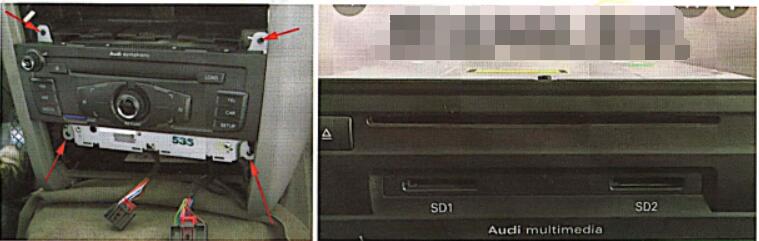 Audi-A6L-3G-3G-Navigation-Trouble-Repair-Solution-1