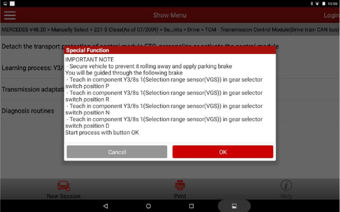 Benz-W211-Gearbox-Programming-Coding-by-Launch-X431-2