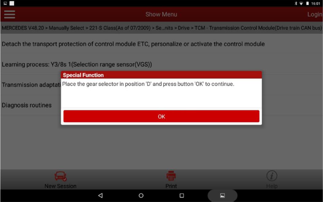 Benz-W211-Gearbox-Programming-Coding-by-Launch-X431-7
