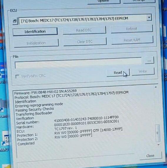 PCMflash-Read-Bosch-EDC17C45-EEPROM-Flash-Data-8