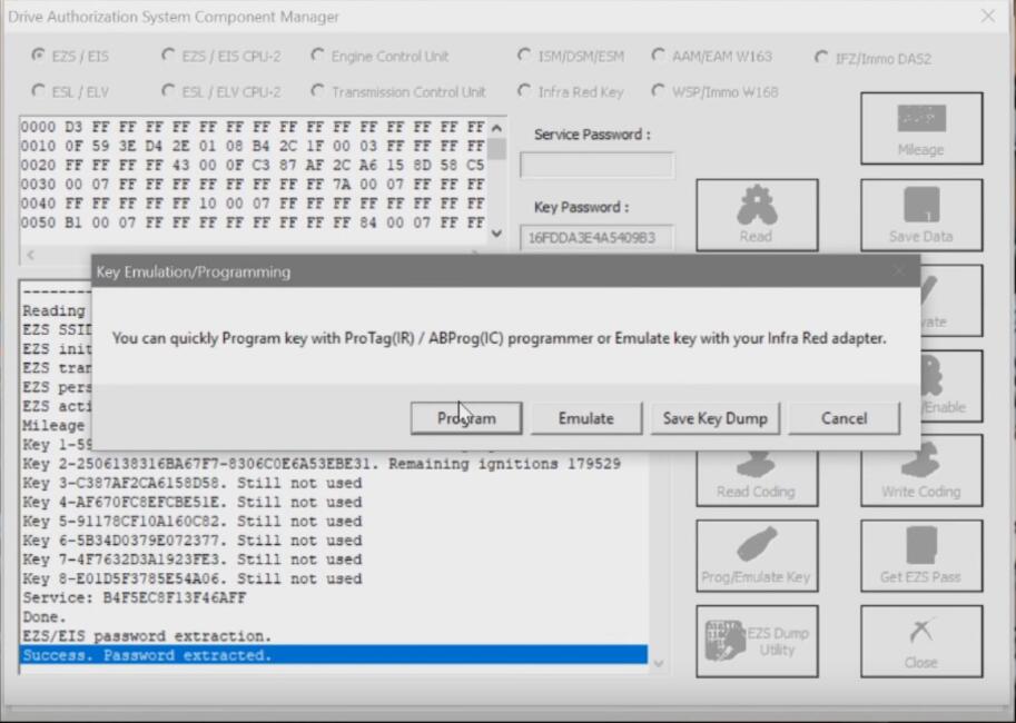 Benz-W221-All-Key-Lost-Programming-by-AVDI-Programmer-14