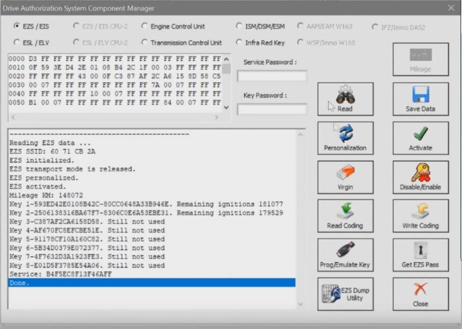 Benz-W221-All-Key-Lost-Programming-by-AVDI-Programmer-5