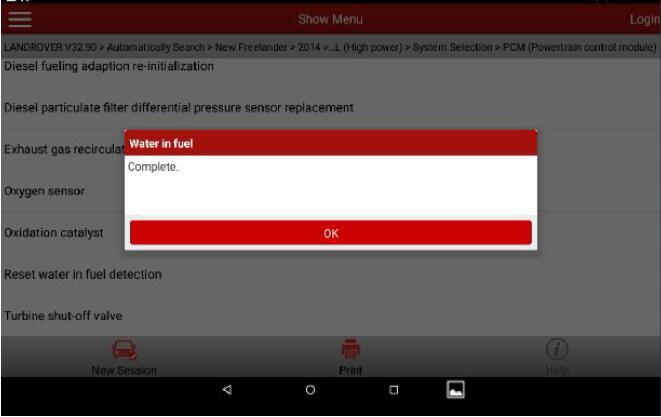 Land-Rover-Freelander-2-2013-Water-in-Fuel-Detection-Reset-by-Launch-X431-10