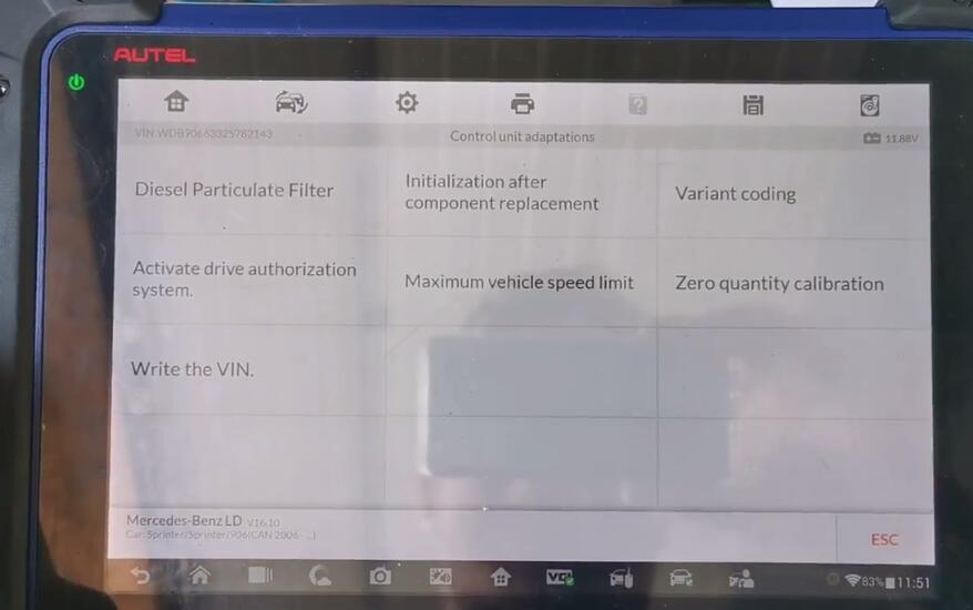 Autel-MaxiIM608-Change-Speed-Limit-for-Mercedes-Benz-Sprinter-3