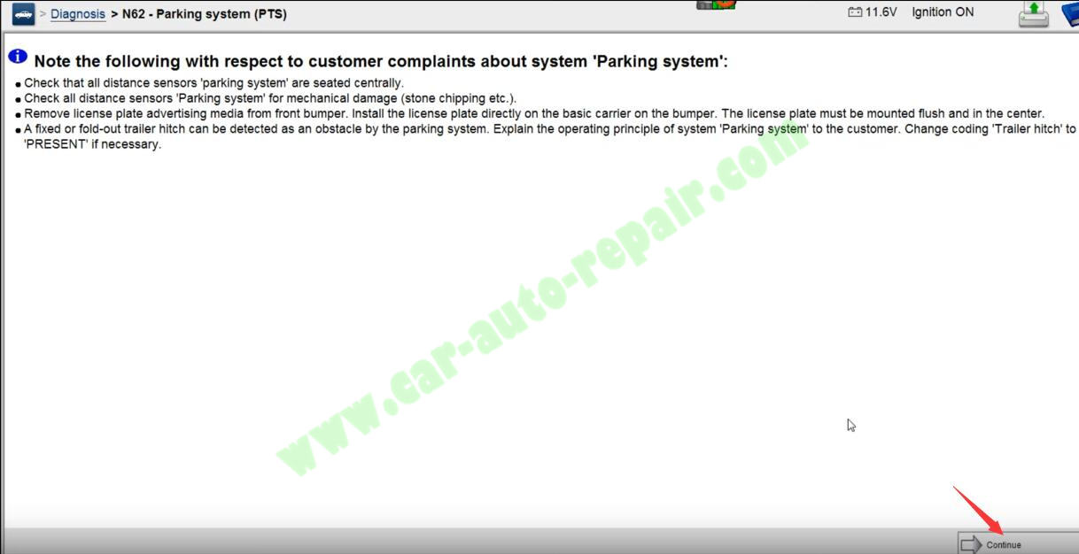 Benz-C204-Parking-Sensor-CodingCalibration-by-Benz-Xentry-7