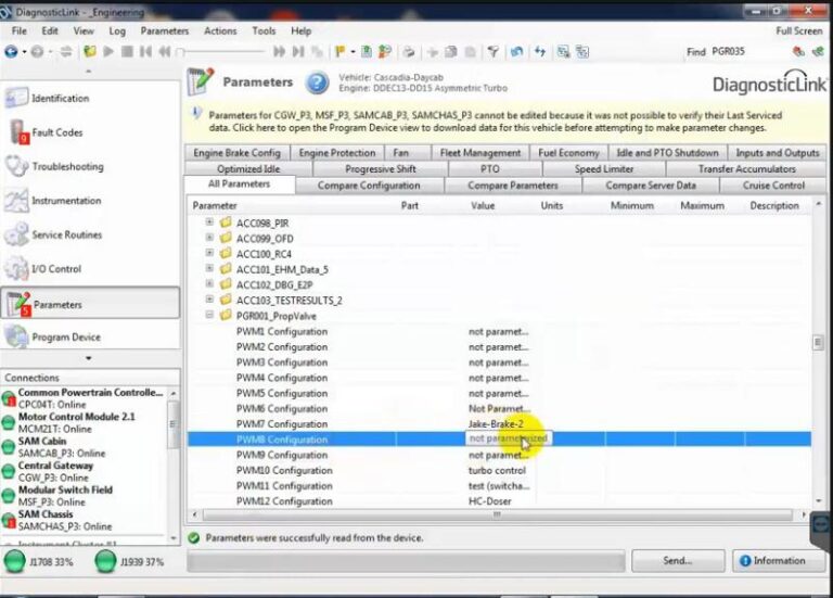 Detroit Diesel DD15 EPA 10 DPF Delete Removal Programming by DDDL ...