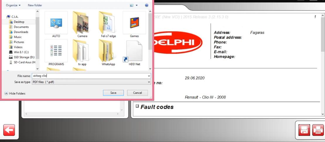 How-to-Scan-Airbag-by-Delphi-DS150-on-Renault-Clio-III-6