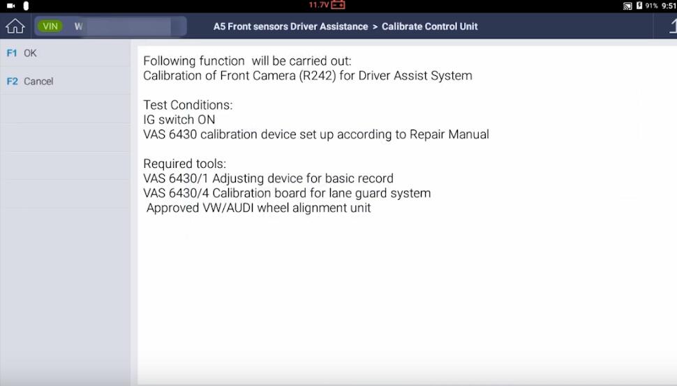 How-to-Do-Front-Camera-Calibration-with-G-scan-for-2018-Volkswagen-Atlas-14