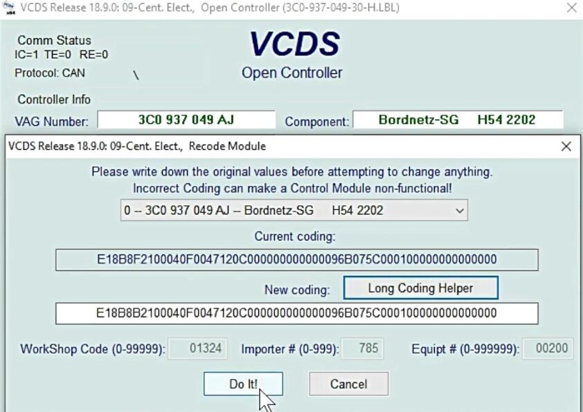 How-to-Clear-LED-Errors-via-VCDS-for-VW-10