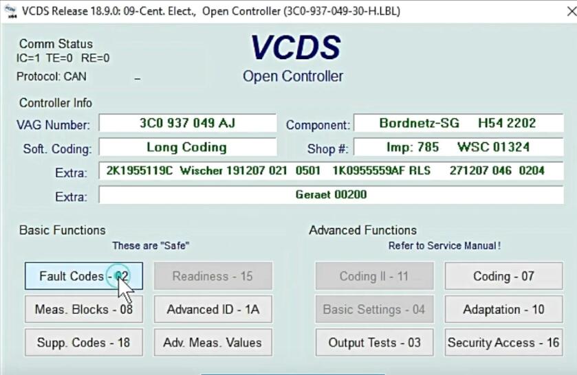 How-to-Clear-LED-Errors-via-VCDS-for-VW-4