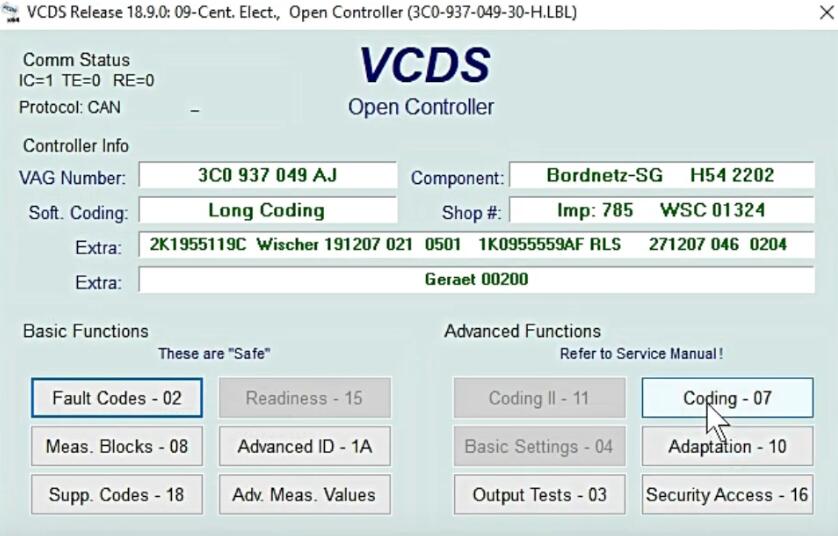 How-to-Clear-LED-Errors-via-VCDS-for-VW-7