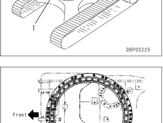 Komatsu-PC130-8-Hydraulic-Excavator-Swing-Circle-Assembly