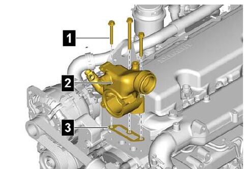 How-to-Remove-Install-Thermostat-for-Liebherr-Diesel-Engine-D834-2