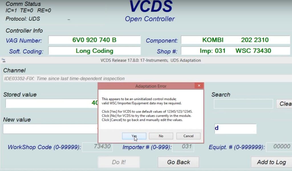 How to Reset Oil Service by VCDS for 2018 Skoda Fabia Auto Repair