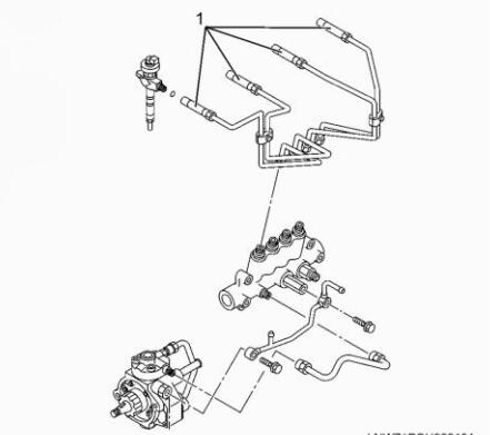 How-to-Remove-Install-Inlet-Manifold-for-ISUZU-4JJ1-Engine-Truck-11