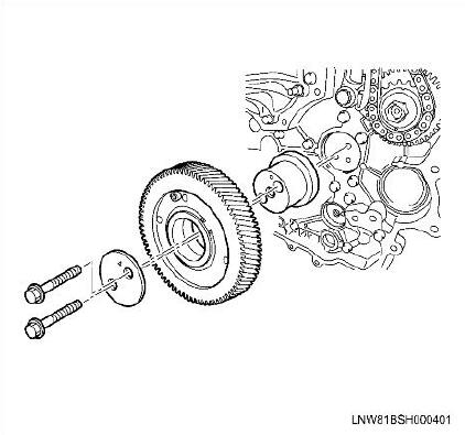 How-to-Remove-Install-Timing-Gear-Train-for-ISUZU-4JJ1-Engine-Truck-12