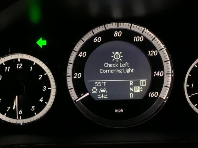 Cornering Light Auto Repair Technician Home