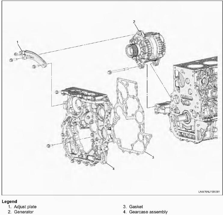 ISUZU-4JJ1-N-Series-Truck-Gearcase-Assembly-Removal-and-Installation-1
