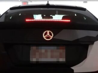 How-to-Install-Custom-Benz-Lighted-LED-Colored-Star-Emblem-on-Benz-W204-9