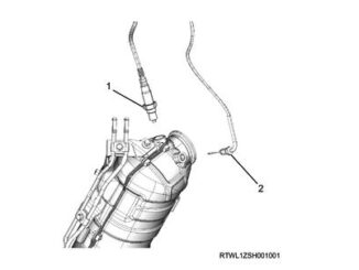 ISUZU 4JJ3 Heated Oxygen Sensor 1 Removal & Installation Guide