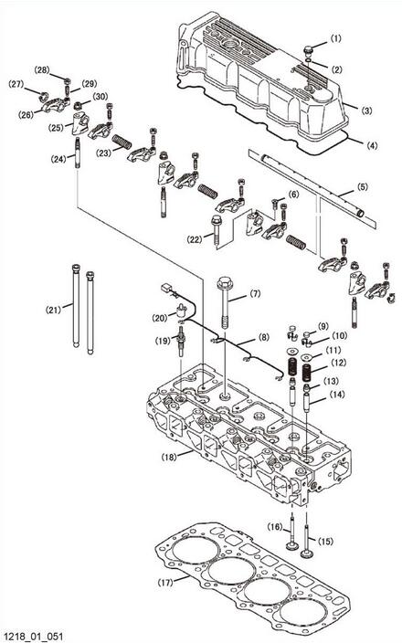 How-to-Remove-Install-Cylinder-Head-for-Linde-HT30D-Forklift-Truck-1