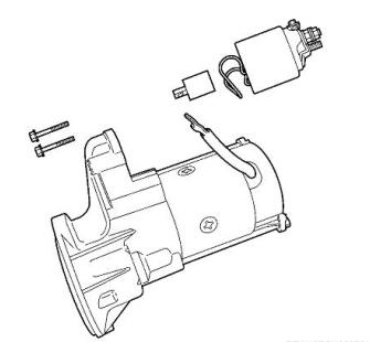 ISUZU-Euro-4-N-Series-Truck-Start-Motor-Removal-and-Disassembly-Guide-7