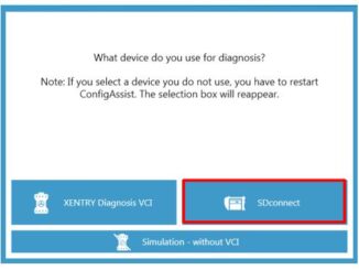 Benz-SDconnect-Configuration-with-Xentry-by-Cable-Operation-1