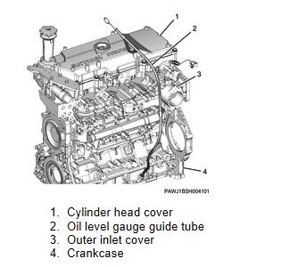 Hitachi-ISUZU-4HK1-Engine-Cylinder-Head-Assembly-Removal-Guide-21