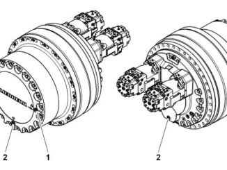 Liebherr-R9600-Excavator-Travel-Gear-Oil-Change-Guide-1