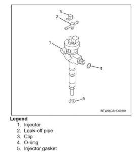 Isuzu Injection Control Module Location ISUZU N Series Truck with 4JJ1 Engine Injector Removal and Installation ...