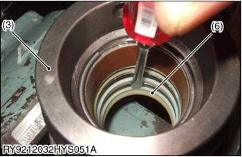 How-to-Disassembly-Cylinder-for-Kubota-U48-4-U55-4-Excavator-11