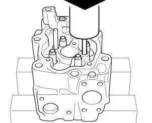 How to Renew Valve Bridge Guide Pins for Scania C,K Series Buses (10)