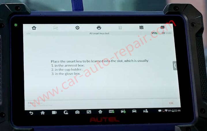 Ford Fusion 2019 All Key Lost Programming by Autel IM608 Pro (11)