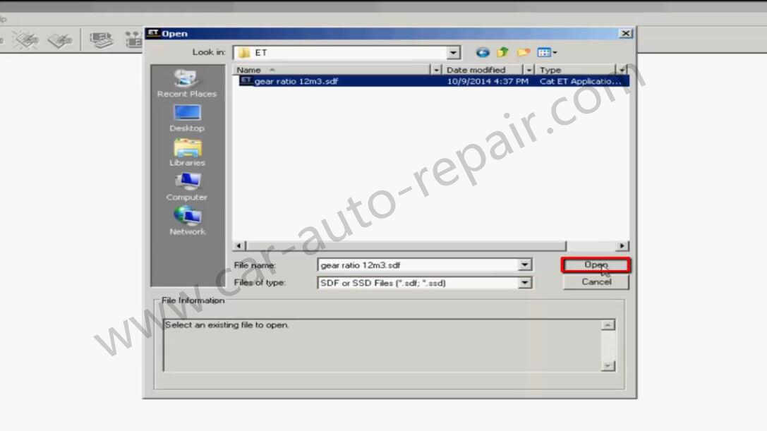 How to Transfer CAT ET Data Log File to Excel (2)