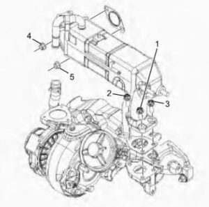 ISUZU 4JJ1 Euro 4 N Series Truck EGR Valve Removal and Installation