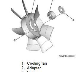 Clark ISUZU 4LE2 Tier-4 Engine Fuel Supply Pump Removal Guide (1)