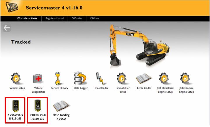 How to Re-flashing ECU for JCB Excavator by ServiceMaster (1)