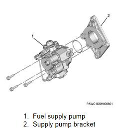 ISUZU 4LE2 Tier-4 Engine Fuel Temperature Sensor Removal Guide (9)