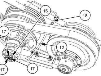 New Holland CX8080 Combine Variator Rotating Coupler Installation Procedure (13)