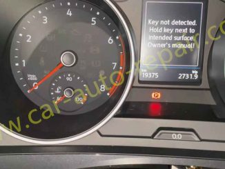 How to Fix Key not Detected Error for Volkswagen Tiguan (1)