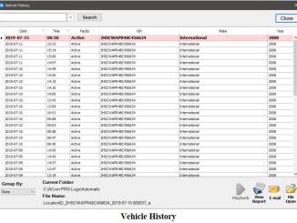 How to Use Bendix ACOM Pro Diagnostics Vehicle History Function