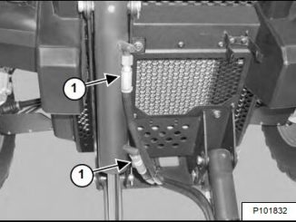 Bobcat 3450 Utility Vehicle Cylinder Test and Removal (4)