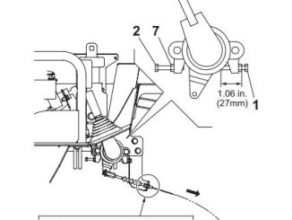 How to Adjust Accelerator Lever for Yanmar ViO45 ViO55 Excavator (1)